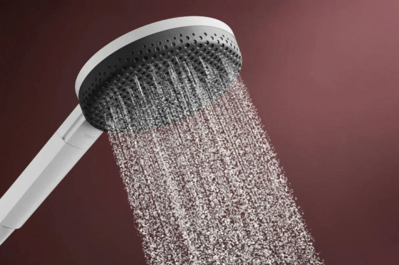 Лейка для ручного душа Hansgrohe Raindance Alive Select S, 24511700 EcoSmart, белый матовый