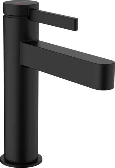 Змішувач для раковини Hansgrohe Finoris CoolStart чорний матовий 76024670