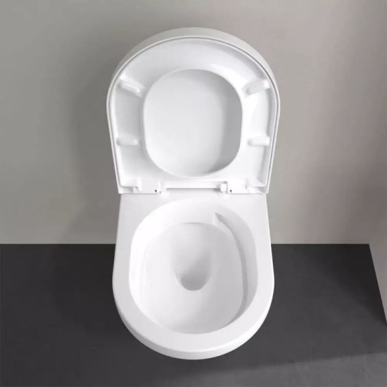 Унітаз підвісний Villeroy & Boch Architectura TwistFlush з сидінням Soft Close 5684CL01