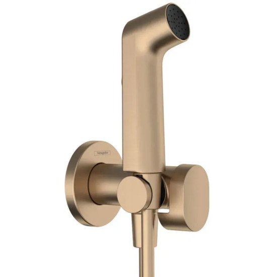 Гігієнічний душ із змішувачем Hansgrohe E EcoSmart+, Brushed Bronze (29231140)