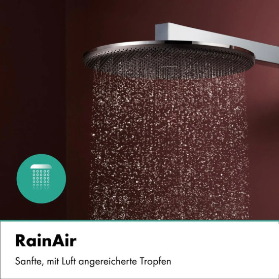 Душова система прихованого монтажу Hansgrohe Raindance Alive S 300 1jet 6 в1, Chrome (24630000)