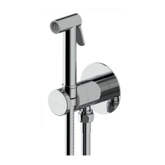 Гигиенический душ со смесителем Paffoni new BIDET KIT хром (ZDUP128CR)