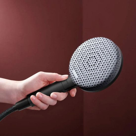 Душевая система Hansgrohe Raindance Alive Q 340/210 1jet EcoSmart ShowerSelect Comfort, Matt Black (24581670)