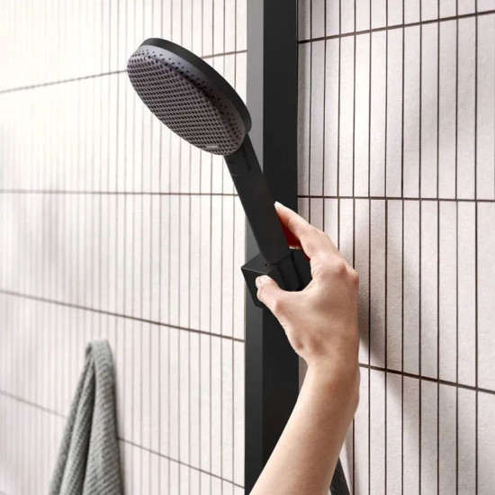 Душевая система Hansgrohe Raindance Alive Q 340/210 1jet ShowerSelect Comfort, Matt Black (24580670)