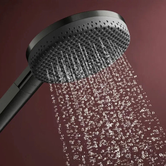 Душевая система Hansgrohe Raindance Alive Q 340/210 1jet ShowerSelect Comfort, Matt Black (24580670)
