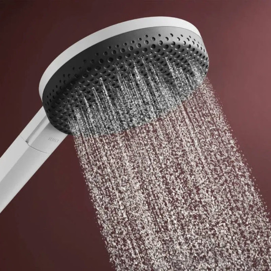 Душевая система Hansgrohe Raindance Alive Q 340/210 1jet ShowerSelect Comfort, Matt White (24580700)