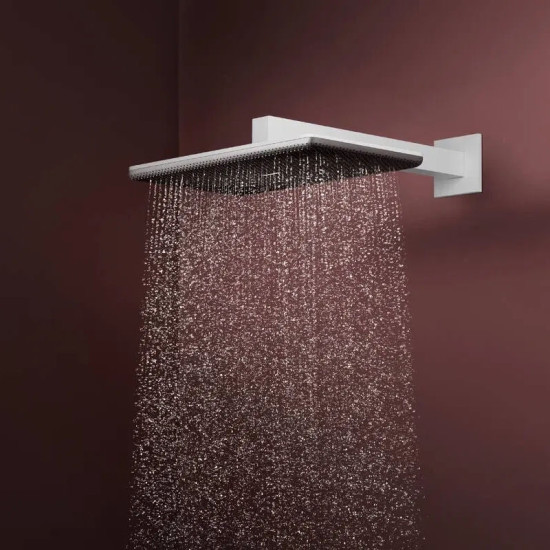 Душевая система Hansgrohe Raindance Alive Q 340/210 1jet ShowerSelect Comfort, Matt White (24580700)