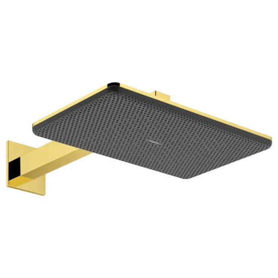 Душевая система Hansgrohe Raindance Alive Q 340/210 2jet EcoSmart ShowerSelect Comfort, Polished Gold Optic (24591990)