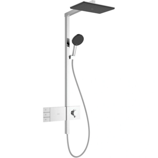 Душевая система Hansgrohe Raindance Alive Q 340/210 2jet ShowerSelect Comfort, Chrome (24590000)