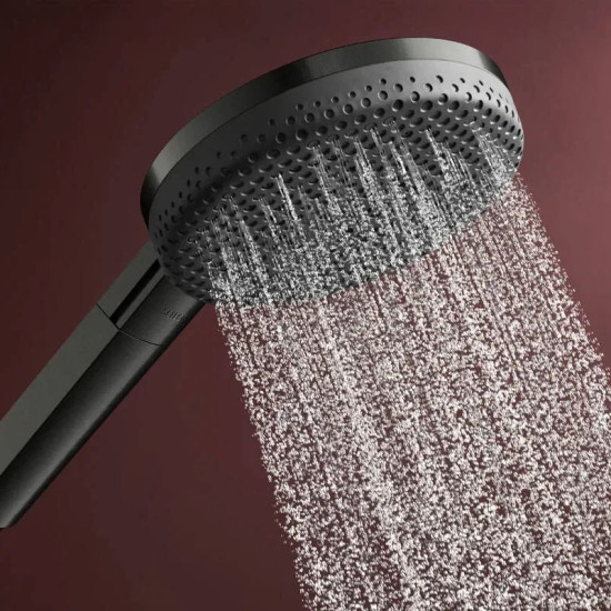 Душевая система Hansgrohe Raindance Alive Q 340/210 2jet ShowerSelect Comfort, Matt Black (24590670)