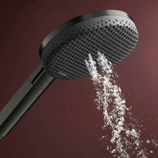Душевая система Hansgrohe Raindance Alive Q 340/210 2jet ShowerSelect Comfort, Matt Black (24590670)