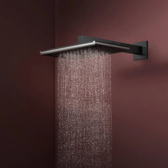 Душевая система Hansgrohe Raindance Alive Q 340/210 2jet ShowerSelect Comfort, Matt Black (24590670)