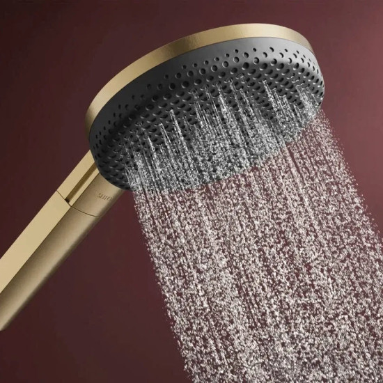 Душевая система Hansgrohe Raindance Alive S 300 1jet EcoSmart с ShowerSelect Comfort, Brushed Bronze (24583140)