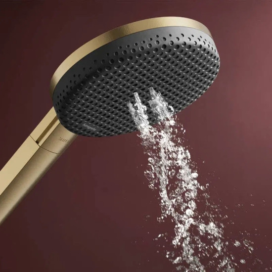 Душевая система Hansgrohe Raindance Alive S 300 1jet EcoSmart с ShowerSelect Comfort, Brushed Bronze (24583140)