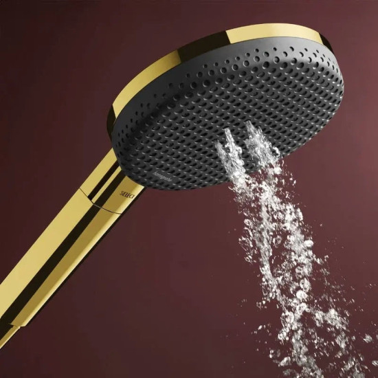 Душевая система Hansgrohe Raindance Alive S 300 1jet с ShowerSelect Comfort, Polished Gold Optic (24582990)