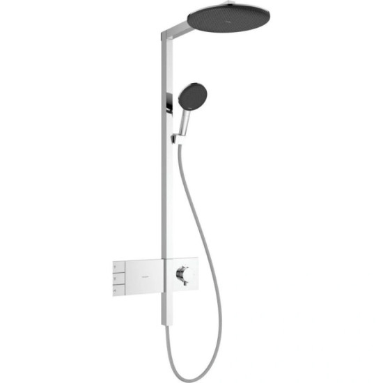 Душова система Hansgrohe Raindance Alive S 300 2jet EcoSmart с ShowerSelect Comfort, Chrome (24596000)