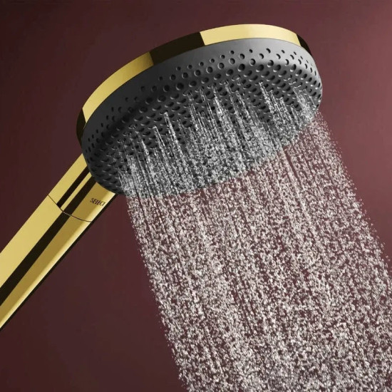 Душевая система Hansgrohe Raindance Alive S 300 2jet с ShowerSelect Comfort, Polished Gold Optic (24595990)
