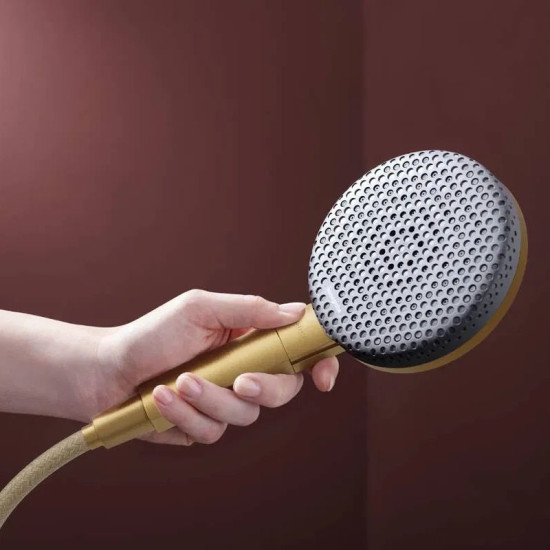 Душова система Hansgrohe Raindance Alive S Puro 300 1jet EcoSmart с Ecostat Element, Brushed Bronze (24593140)