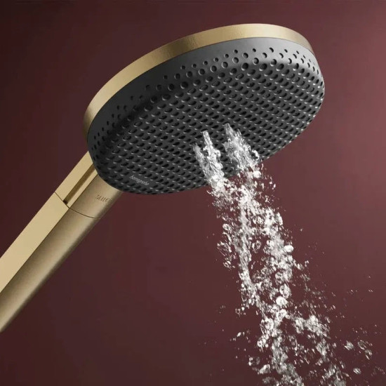 Душова система Hansgrohe Raindance Alive S Puro 300 1jet EcoSmart с Ecostat Element, Brushed Bronze (24593140)