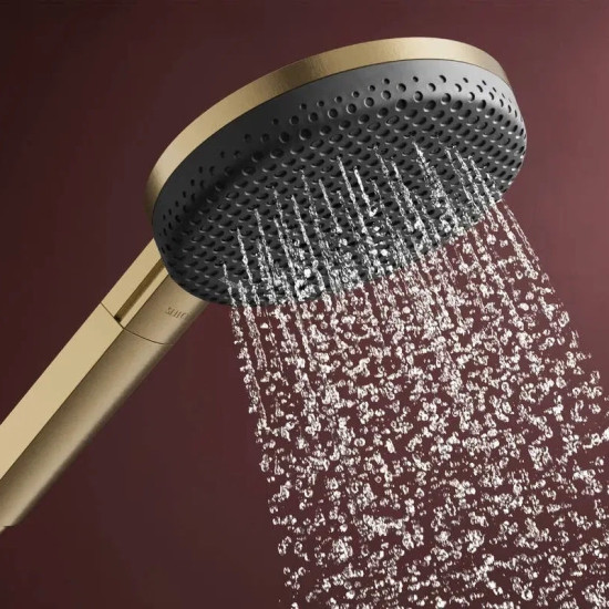 Душова система Hansgrohe Raindance Alive S Puro 300 1jet EcoSmart с Ecostat Element, Brushed Bronze (24593140)