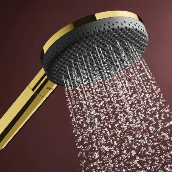 Душова система Hansgrohe Raindance Alive S Puro 300 1jet EcoSmart с Ecostat Element, Polished Gold Optic (24593990)