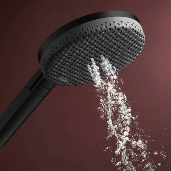 Душевая система Hansgrohe Raindance Alive S Puro 300 1jet з Ecostat Element, Matt Black (24592670)