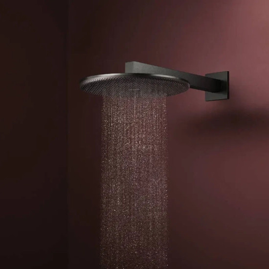 Душевая система Hansgrohe Raindance Alive S Puro 300 1jet с Ecostat Element, Brushed Black Chrome (24592340)