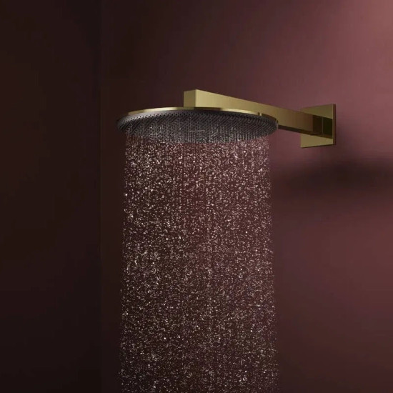 Душевая система Hansgrohe Raindance Alive S Puro 300 1jet с Ecostat Element, Polished Gold Optic (24592990)