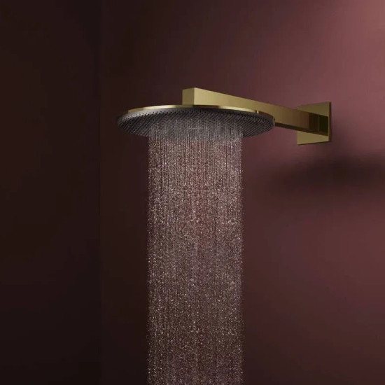 Душевая система Hansgrohe Raindance Alive S Puro 300 1jet с Ecostat Element, Polished Gold Optic (24592990)
