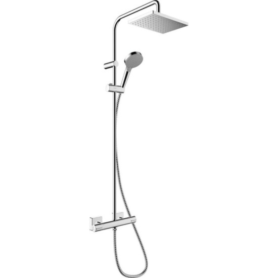 Душова система Hansgrohe Vernis Shape Showerpipe 230 1jet Green, Chrome (26319000)