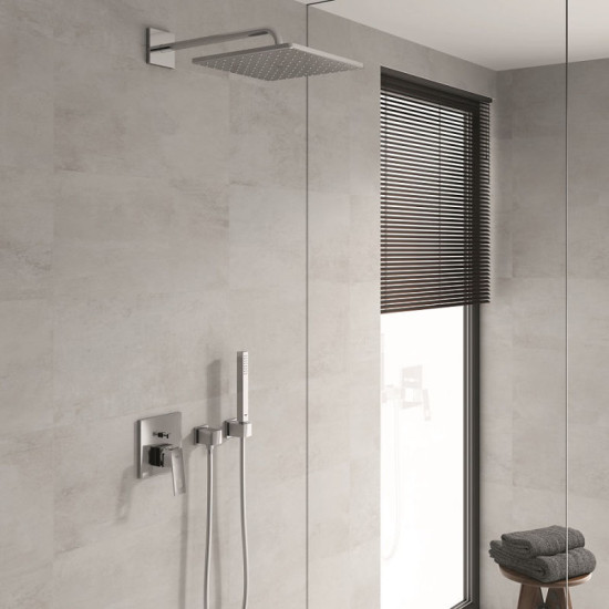 Душевая система скрытого монтажа Grohe Eurocube с Rainshower Mono 310 Cube, хром (25238000)
