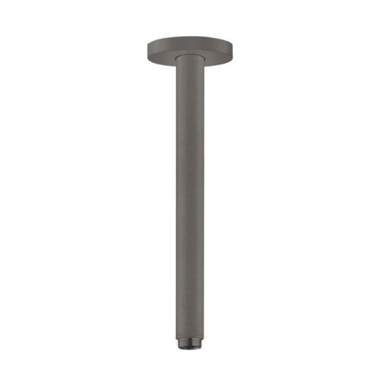 Кронштейн для верхнего душа Hansgrohe S 300 мм, Brushed Black Chrome (27389340)