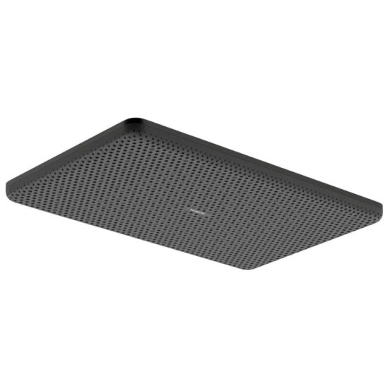 Лейка для верхнего душа Hansgrohe Raindance Alive Q 340/210 1jet, Brushed Black Chrome (24530340)