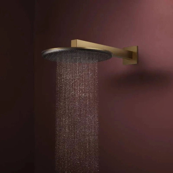 Лійка для верхнього душу Hansgrohe Raindance Alive S 300 1jet EcoSmart, Brushed Bronze (24521140)