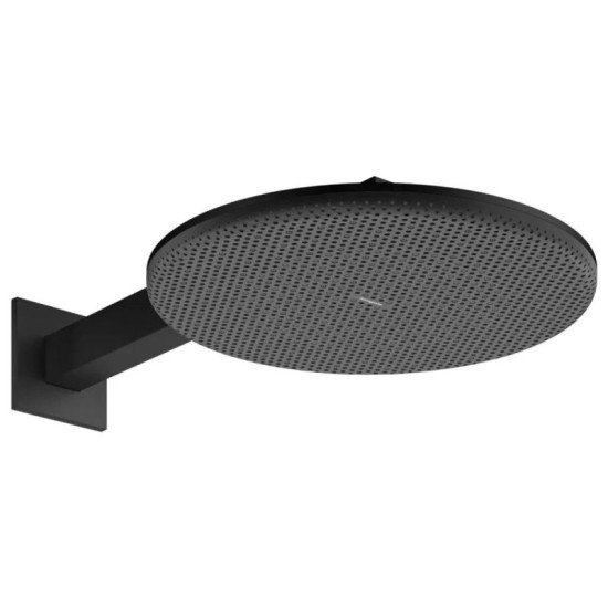 Лейка для верхнего душа Hansgrohe Raindance Alive S 300 2jet EcoSmart с держателем, Matt Black (24541670)