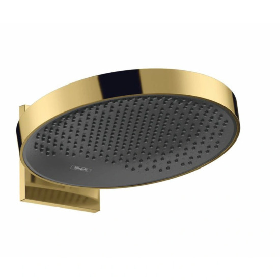Лейка для верхнего душа Hansgrohe Rainfinity 360 1jet с держателем, Polished Gold Optic (26230990)