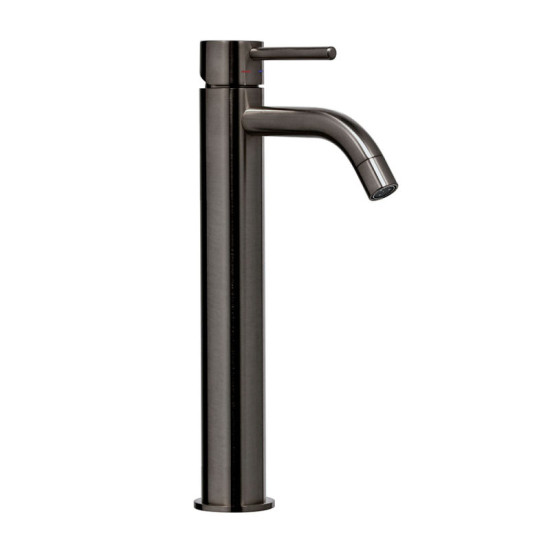 Змішувач для раковини Paffoni Light високий, Brushed Black Nickel (LIG081NKNSP)