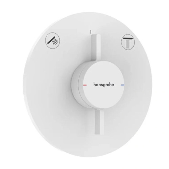 Смеситель скрытого монтажа для душа Hansgrohe DuoTurn S White (75418700)