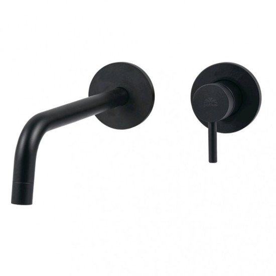 Змішувач прихованого монтажу для раковини Paffoni Light Brushed Black Nickel (LIG006NKNSP70)