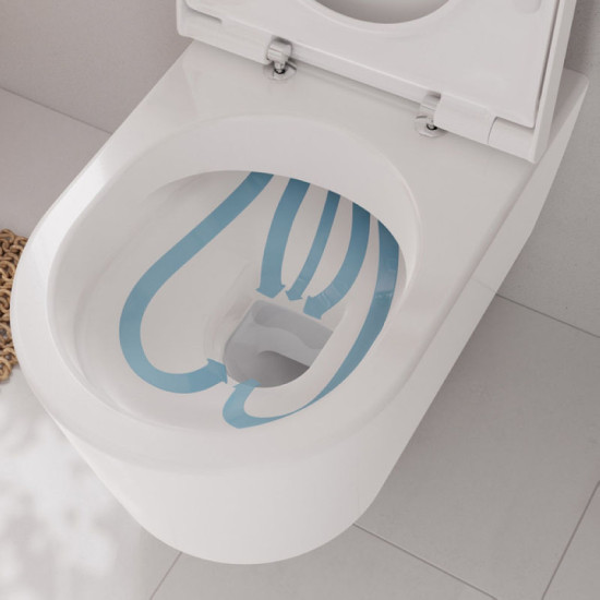 Унитаз подвесной Hansgrohe EluPura S 540 rimless (60193450_60148450)