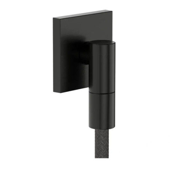 Шланговое подсоединение Hansgrohe FixFit Fine E, Brushed Black Chrome (28883340)