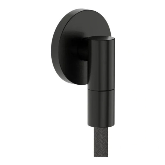 Шланговое подсоединение Hansgrohe FixFit Fine S, Brushed Black Chrome (28882340)