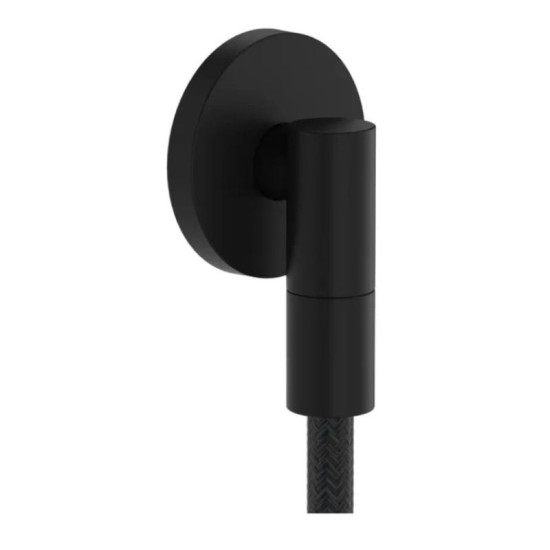 Шланговое подсоединение Hansgrohe FixFit Fine S, Matt Black (28882670)