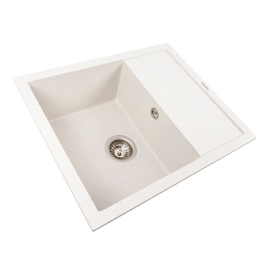 Кухонная мойка Valeso 5850 REYNA матова (белая в точку)