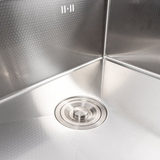 Кухонная мойка Valeso Handmade 60*50 DECOR (3,0/0,8)