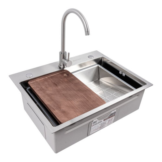 Кухонна мийка Valeso Handmade CM 64*50B (Work station)