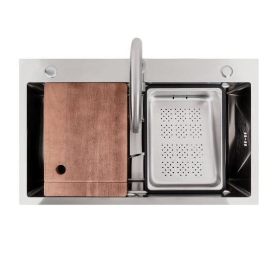 Кухонная мойка Valeso Handmade CM 75*46B Workstation