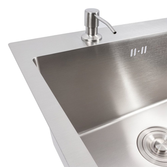 Кухонна мийка Valeso Handmade CM 78*43 L (3.0/0.8)