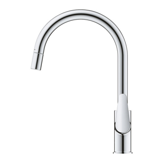 Кухонный смеситель с выдвижным изливом Grohe StartCurve 30562000