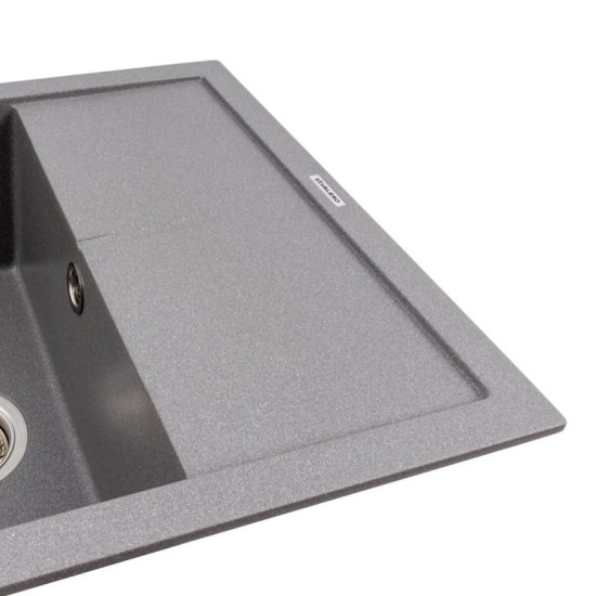 Кухонная мойка Valeso 5850 REYNA матовая серый мусон